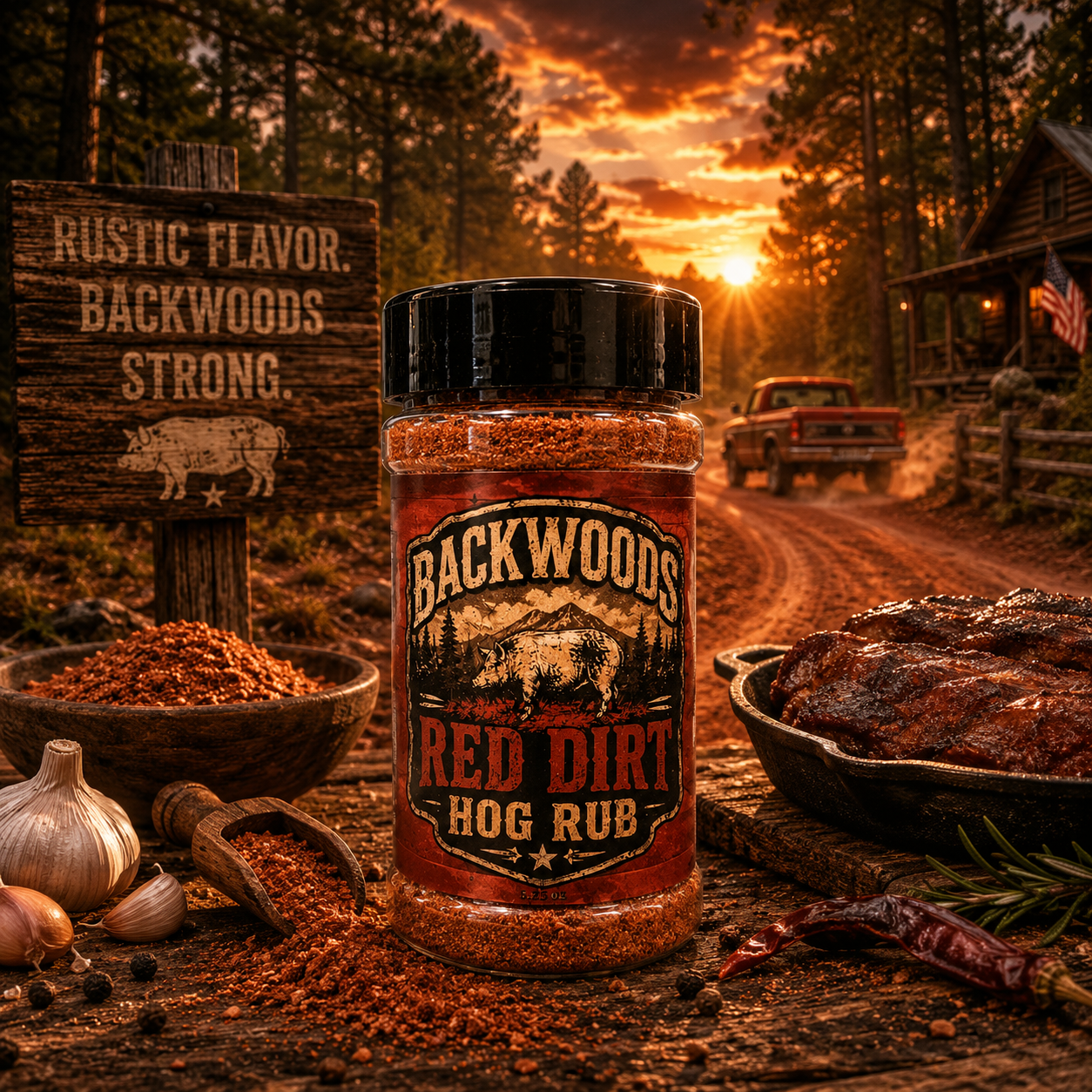 Red Dirt Hog Rub